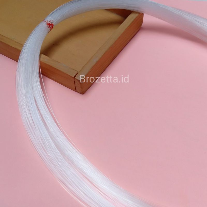 senar bening senar kalung senar gelang non elastis