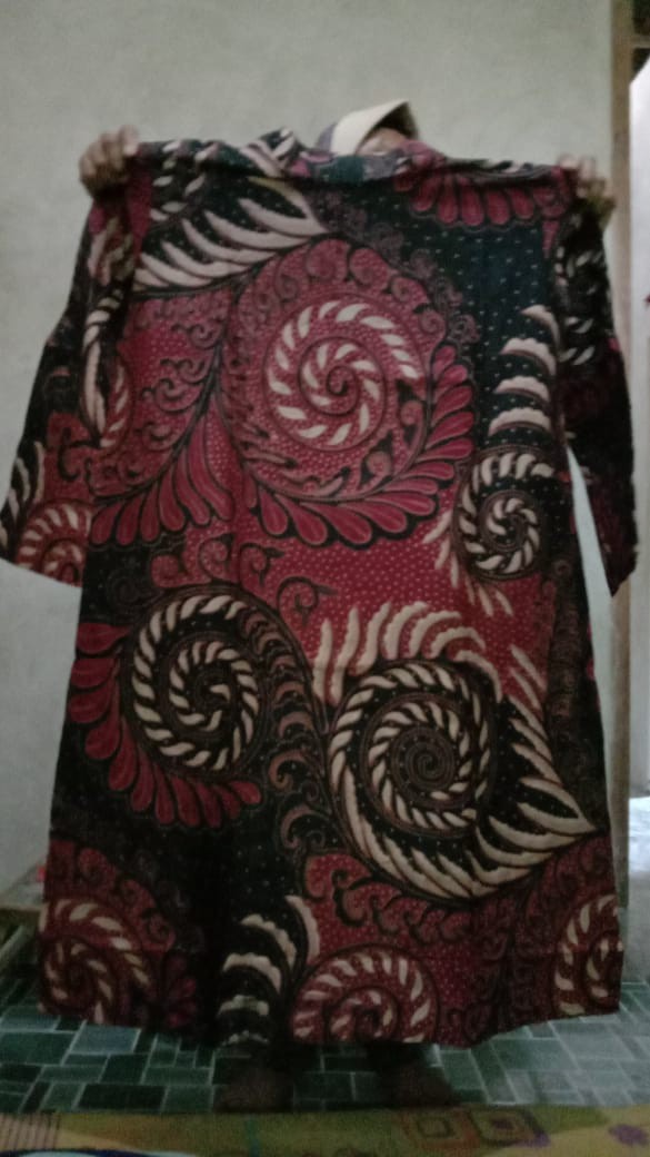 Batik Couple_maora Sania Ruffle Batik Couple Ori Ndoro Jowi Dnt Garansi Termurah