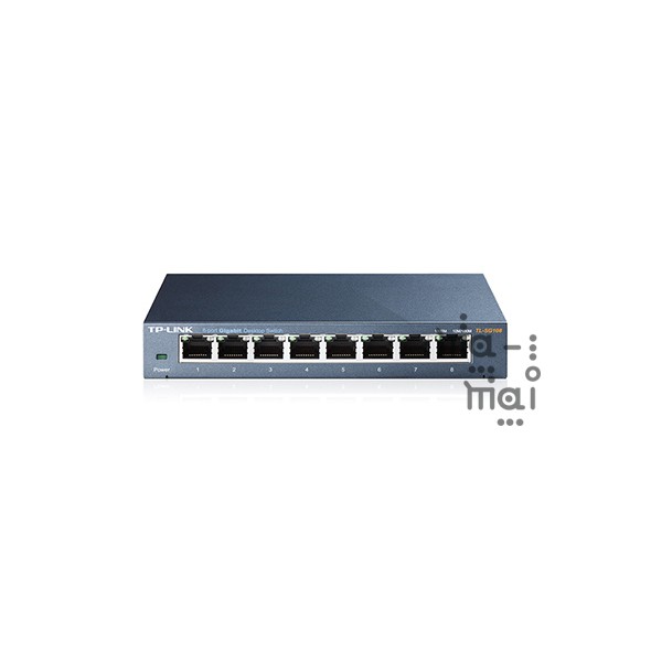 TP-Link Switch TL-SG108 8-Port 10/100/1000Mbps Desktop Switch