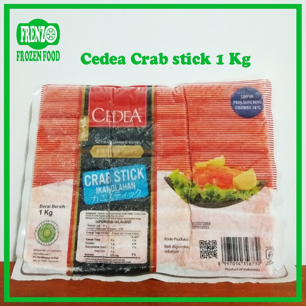 

Cedea Crab Stick 1 Kg