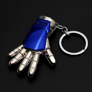 Gantungan Kunci Desain Iron Man Bahan Besi Warna Silver Gantungan Kunci Desain Iron Man Bahan Besi Warna Silver