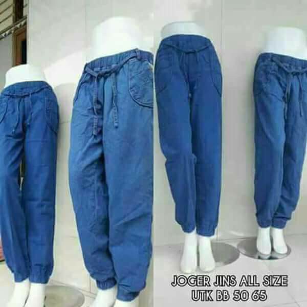 CELANA JOGER JEANS//JOGER JEANS WANITA