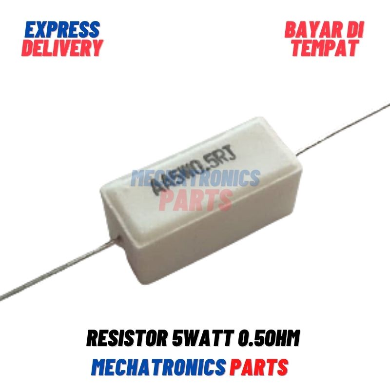 [PAS-9050] RESISTOR 5 WATT 0,5OHM