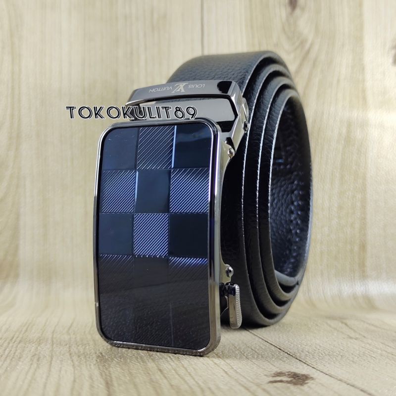 SABUK PRIA GESPER IMPORT IKAT PINGGANG TIPE REL LV