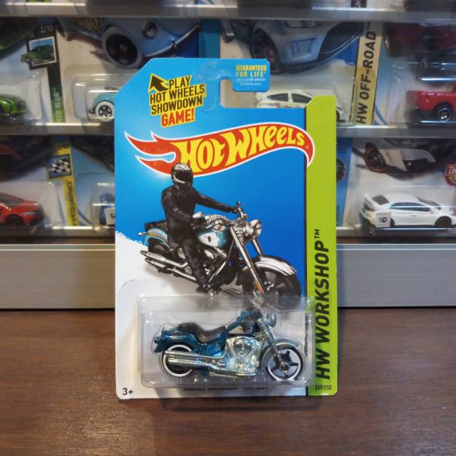 Hot Wheels Harley Davidson Fat Boy - Super Treasure Hunt - STH - THS