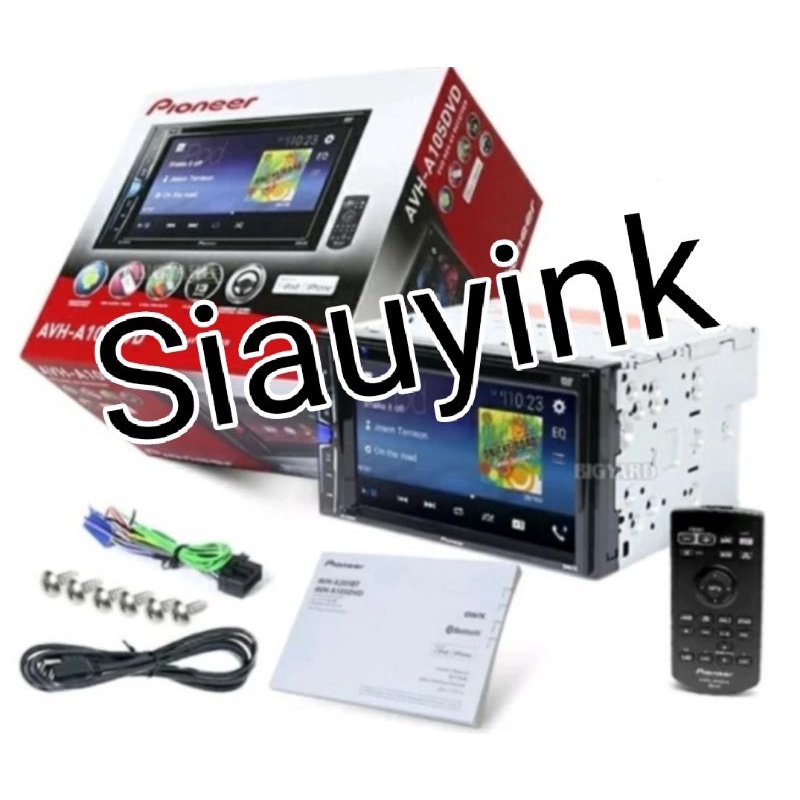 Head unit double din pioneer AVH A105 DVD mobil Universal