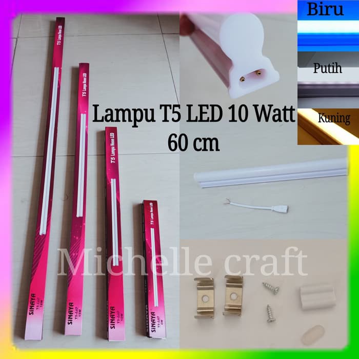 Lampu T5 10watt -60cm Lampu LED T5