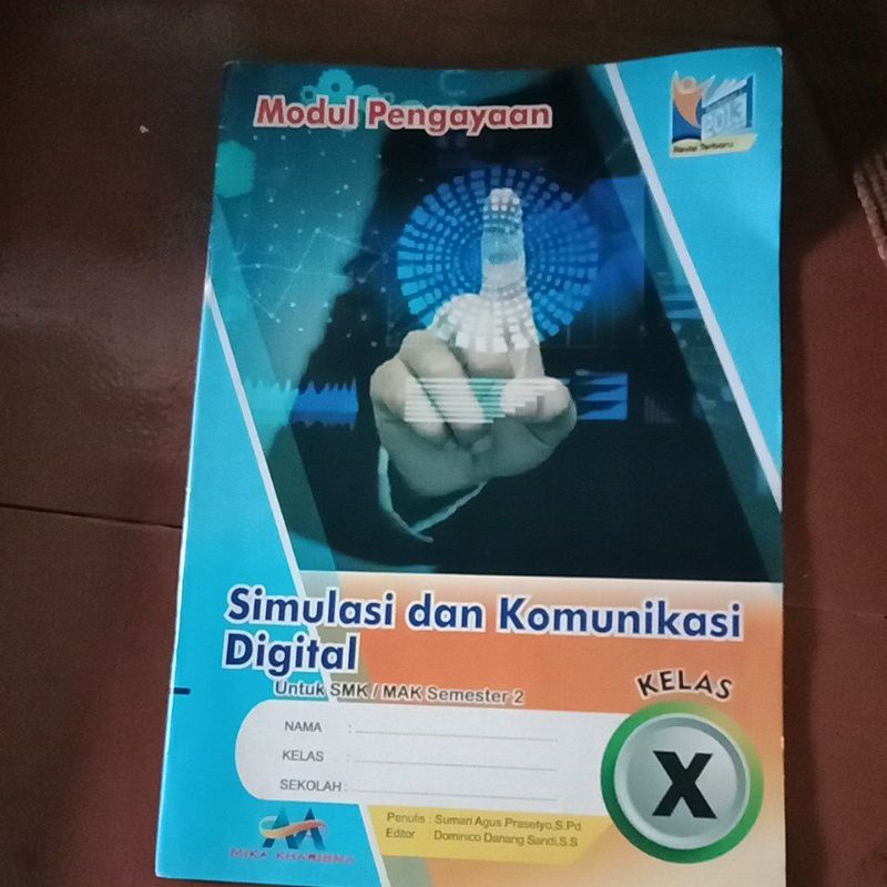

LKS SIMULASI DIGITAL KLS X