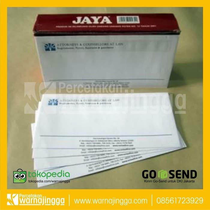 

PROMO SPESIAL Cetak Amplop Jaya 90 - Cetak 4 Warna - Ukuran 11x23cm GROSIR