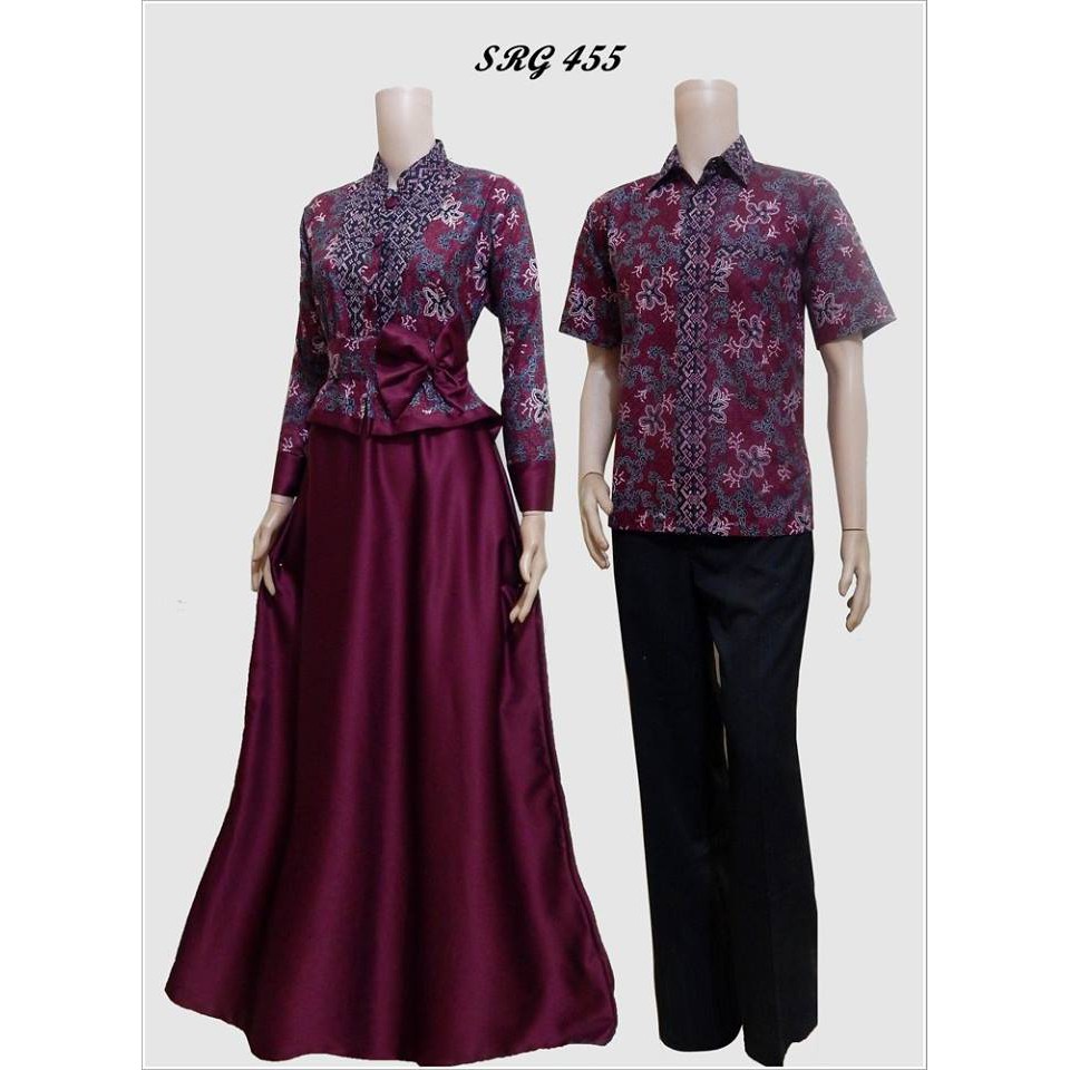 Batik Couple Sarimbit Srg 455 Murah