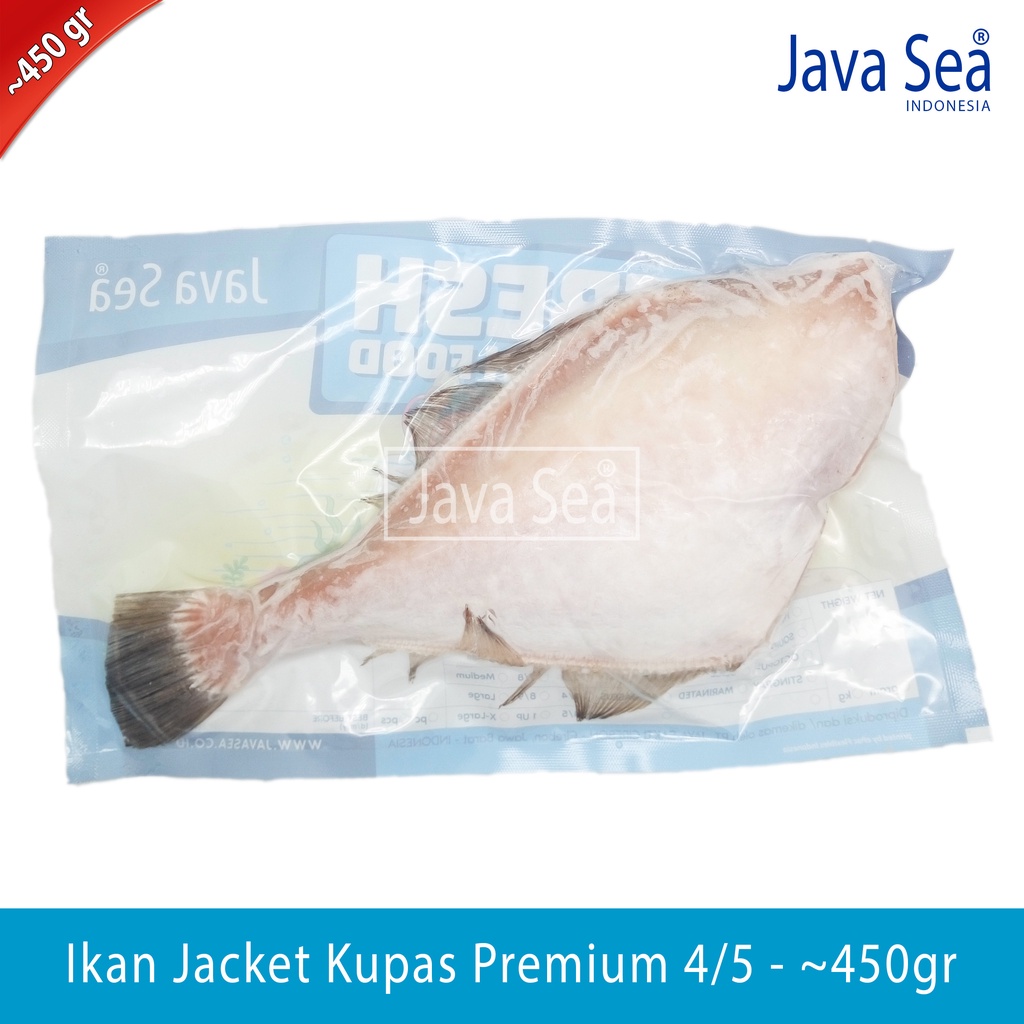 

Ikan Jacket/Jaket Kambing 4/5 pack 400-500gr Java Sea