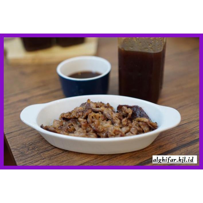 

gnidderdsaus- tare sauce untuk japanese bbq/saus yakiniku seperti resto jepang 500ml -asliiiiii.