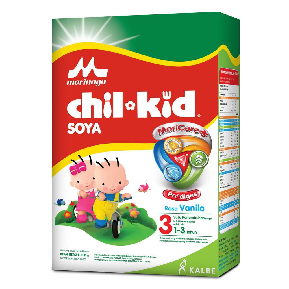 

SUSU CHIL KID SOYA RASA VANILLA 300 GR