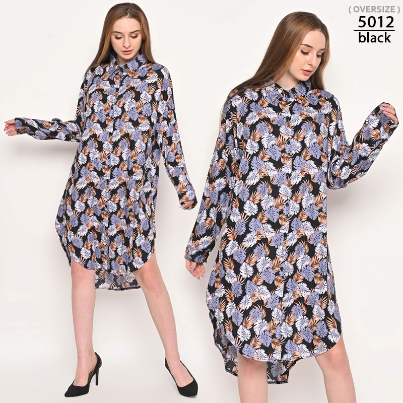 ARENA - Abstract Tunic / Longshirt Wanita