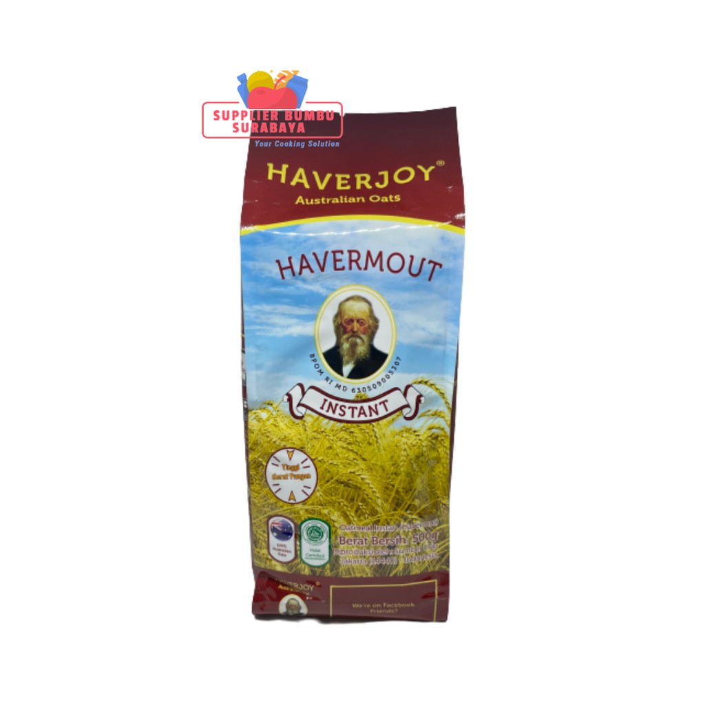 Haverjoy - Havermout Instant Australian Oats / Oatmeal Merah 500g