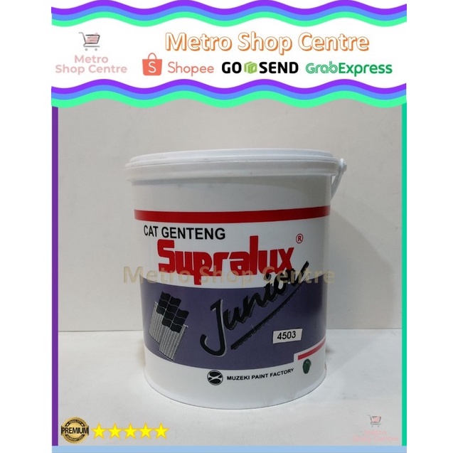 Supralux-Cat Bak / Genteng / Kolam No.4503 (Green/Hijau) 4 Kg (Galon)