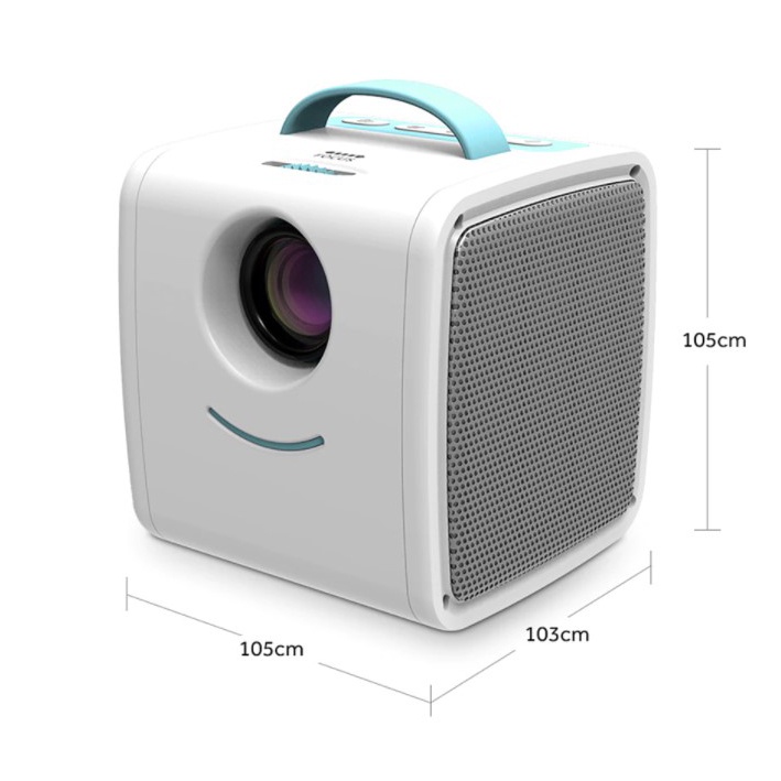 Projector Proyektor Layar Tancap 1080P Mini Portable LED Projector 24 ANSI Lumens
Q2 Mini Projector 