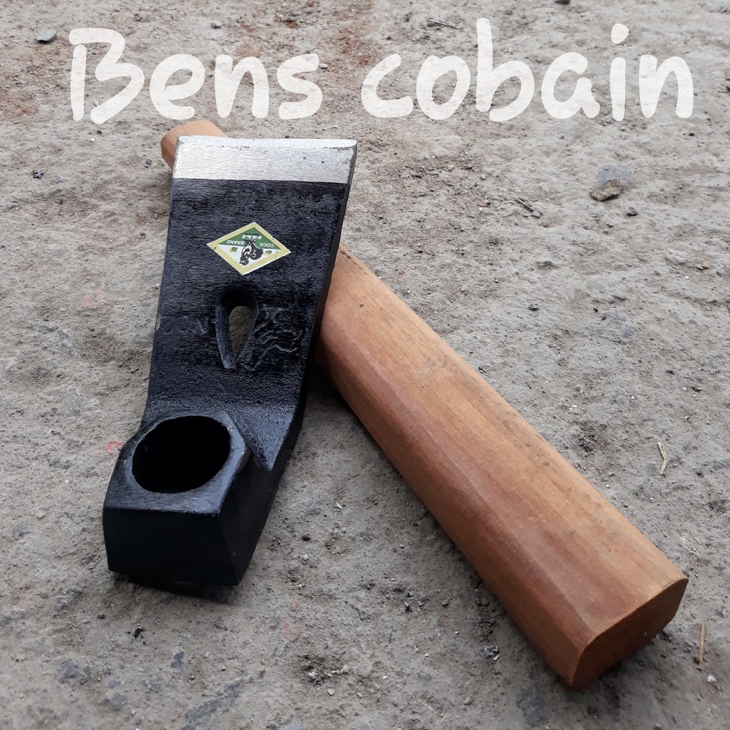 Petel / Rimbas Cangkul Taman Cap Ayam dan Gagang Kayu