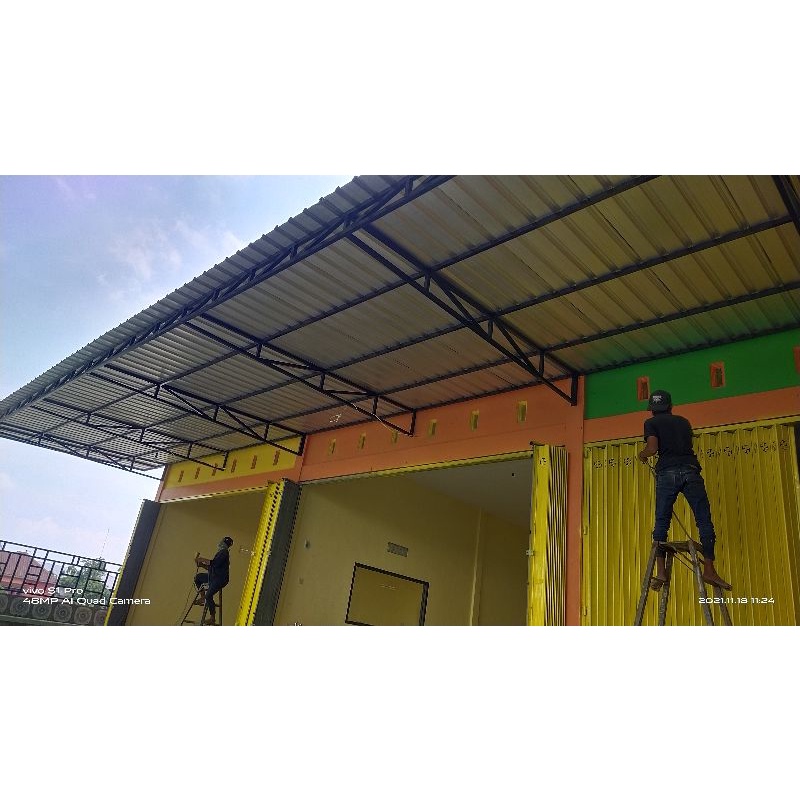 Jual pintu besi harmonika online | Shopee Indonesia