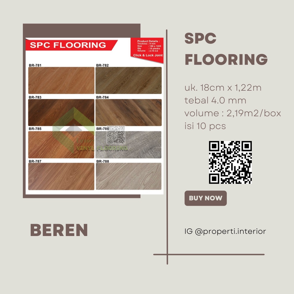 [PROMO] SPC flooring Beren 4mm