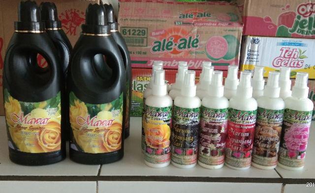 Murah !!! Pelicin Dan Pewangi Pakaian Mawar Super Loundry