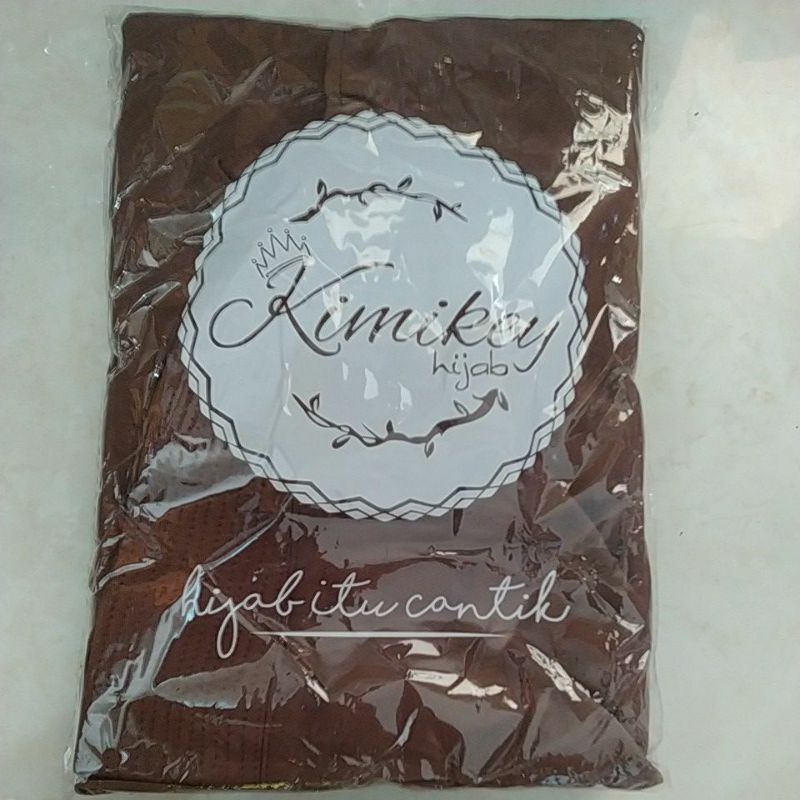 HIJAB INSTAN MAIDA ORI KIMIKEY HIJAB-Mocca
