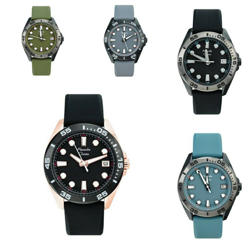 Alexandre Christie 6580 Pria Rubber Original