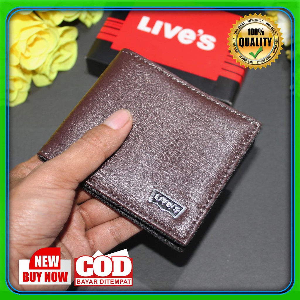 Dompet Cowok Pendek kasual terbaru premium Bayar di tempat