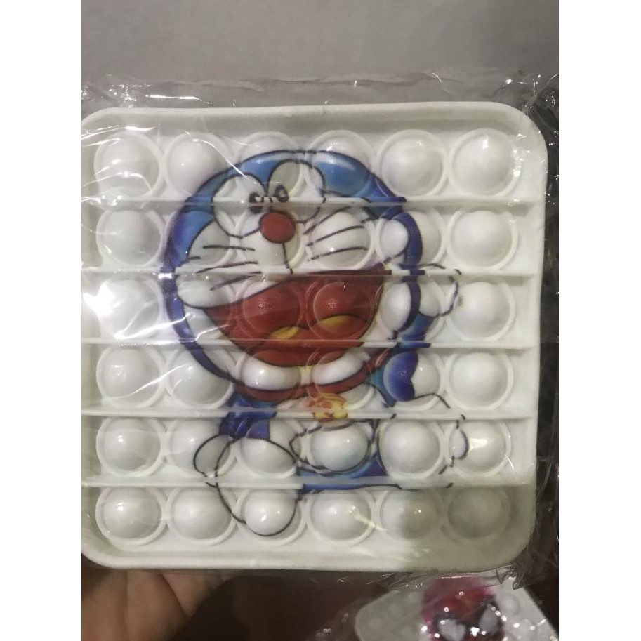 Pop It Fidget Toy Murah Rainbow Mainan Anak Doraemon - Doraemon Non Cod