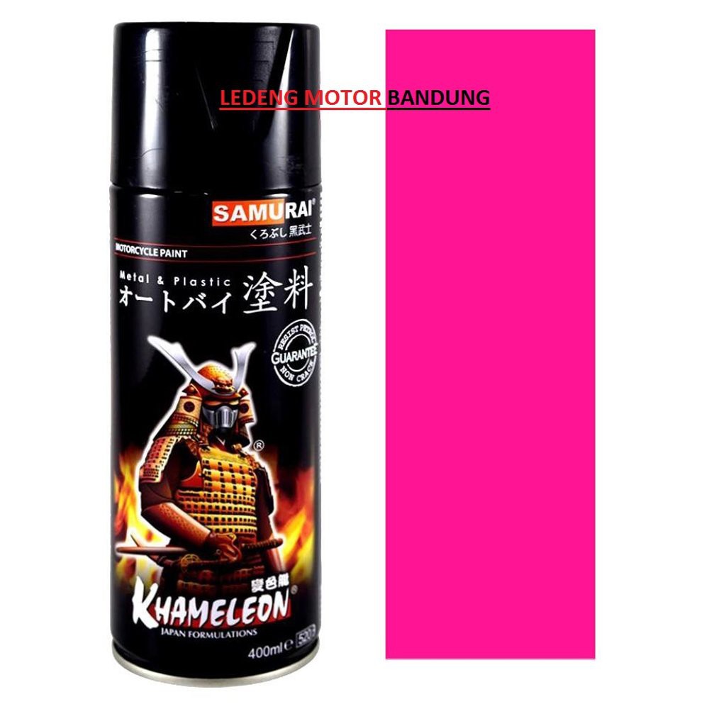 

Sr- Pink Fluorescent Cat Semprot Samurai Paint merah muda stabilo kode 53 Bagus