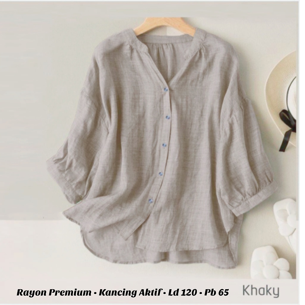 Kinan Shirt- Blouse- Atasan Wanita