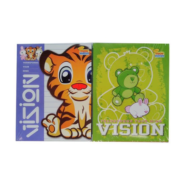 Buku Vision 38 | Buku Halus | Kotak Tanggung | Kotak Kecil