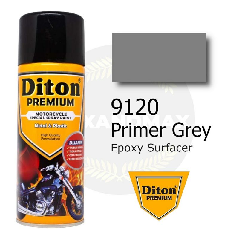 Jual Diton Premium Epoxy Primer Grey 9120 Dasaran Poxy Poksi Foksi