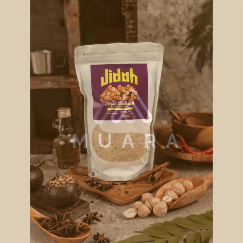 

Bumbu Nasi Kabsah Instan Jidah mix Beras Basmati 300 Gram