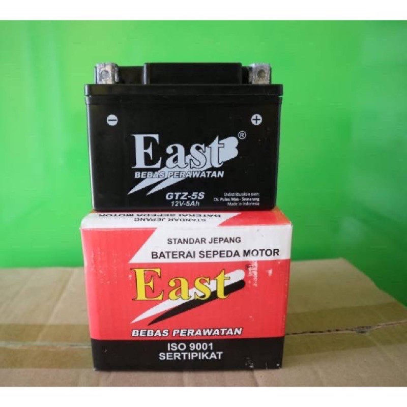 Aki motor murah/ aki motor/ AKI MOTOR GTZ5S/EAST