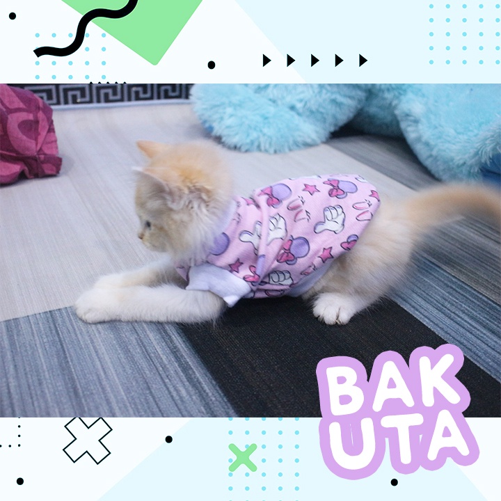 Kaos Lengan pendek motif No #4899  / Baju Kucing tangerang murah / baju kucing lucu size S-XL