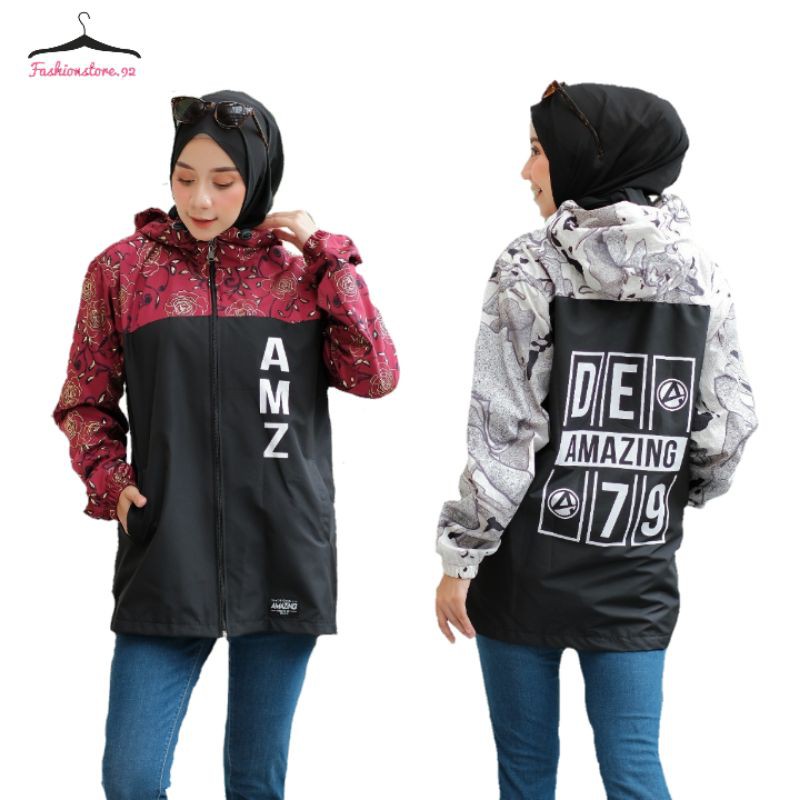 Amz jaket gunung wanita outdor