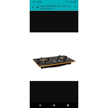 RB infrared stove kompor gas 2 tungku