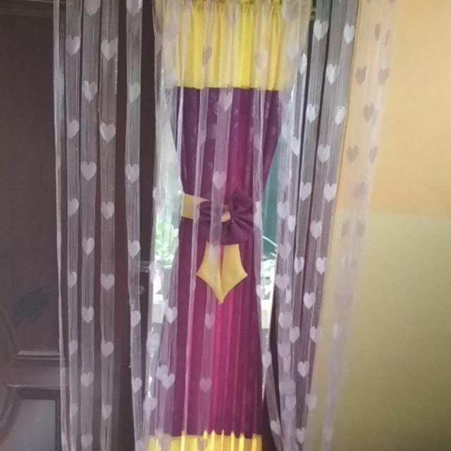 Gorden Jendela Hordeng Korden Tirai Gordyn Murah Terlaris