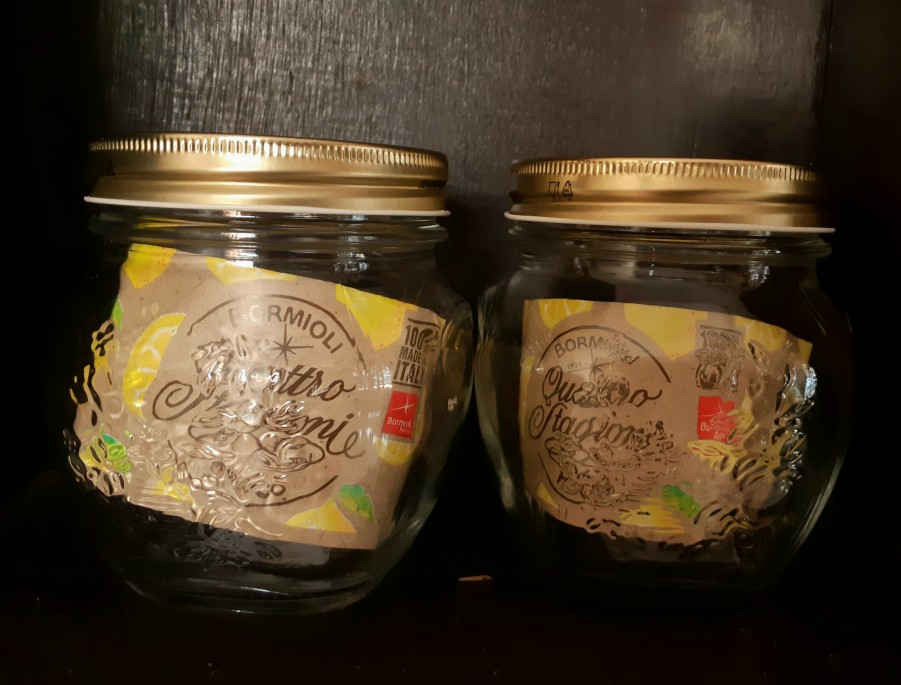 500ml Bormioli Rocco Quattro Stagioni Amphora Preserving Glass Jar