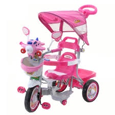 Family Tricycle F-993P T / Sepeda Anak Roda Tiga