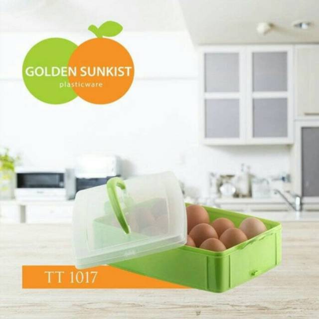 Tempat Telur Golden Sunkist / Wadah Telur / Egg Tray