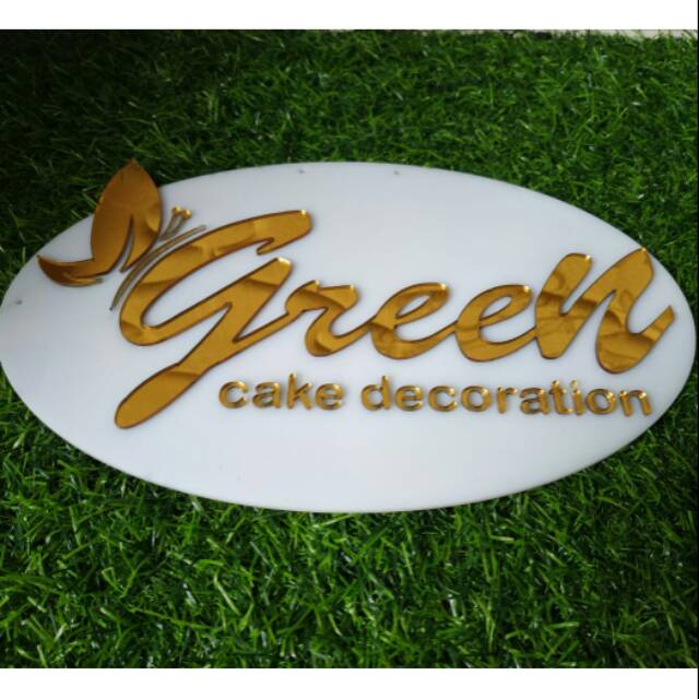 

Papan Nama Usaha 1 Sisi Bahan Akrilik Custom Huruf Timbul Bisa Request Desain Ukuran Warna