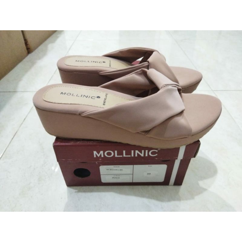 Sandal Wedges Wanita Mollinic