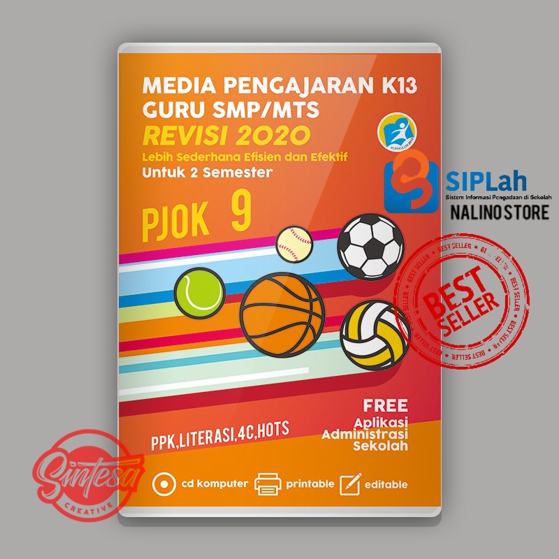 Cd Rpp 1 Lembar Pjok Smp Mts Kelas 7 8 Dan 9 K13 Revisi Terbaru Sintesa Shopee Indonesia