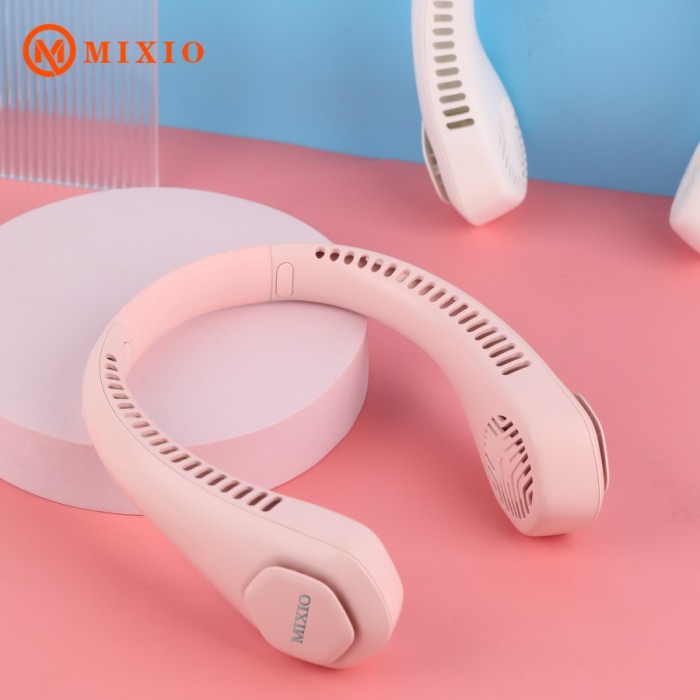 MIXIO M67 Smart Lazy Neck Fan/Kipas Angin Leher Portable USB Charger