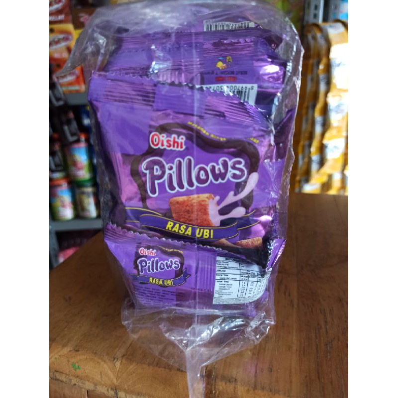 

Oishi Pillows Pillow Snack Rasa Ubi Isi 20 Pcs