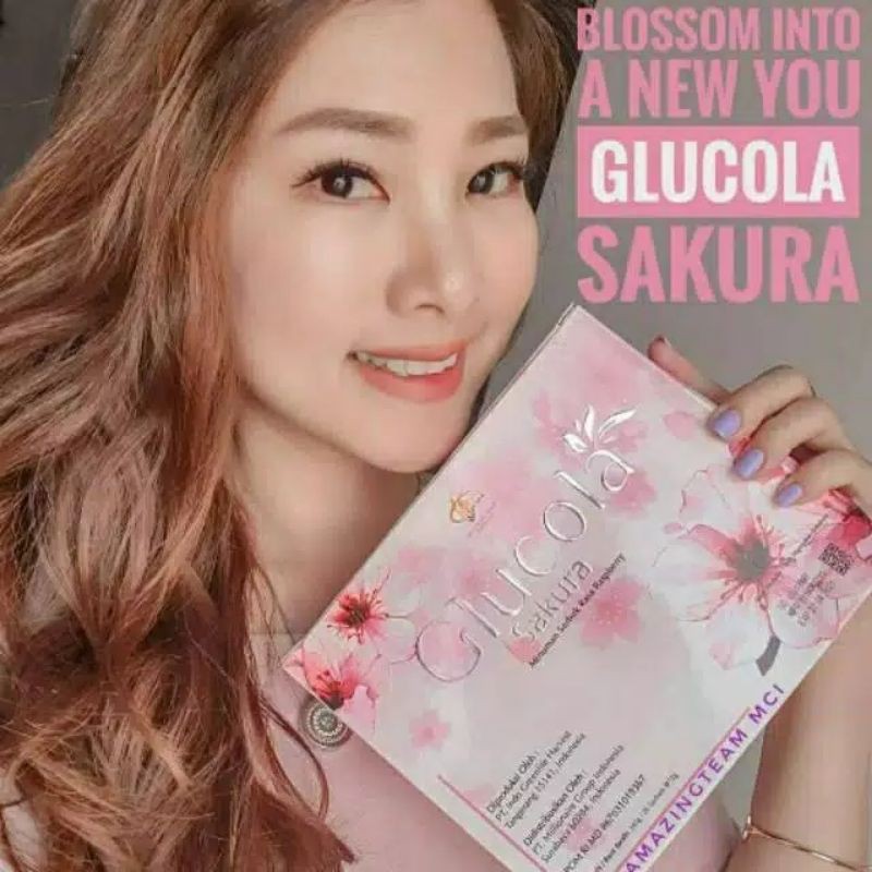 Glucola Sakura | Minuman kolagen