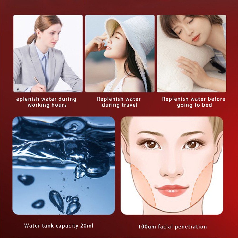 USB Portable Humidifier Nano Mist  Mini Face Humidifier-8