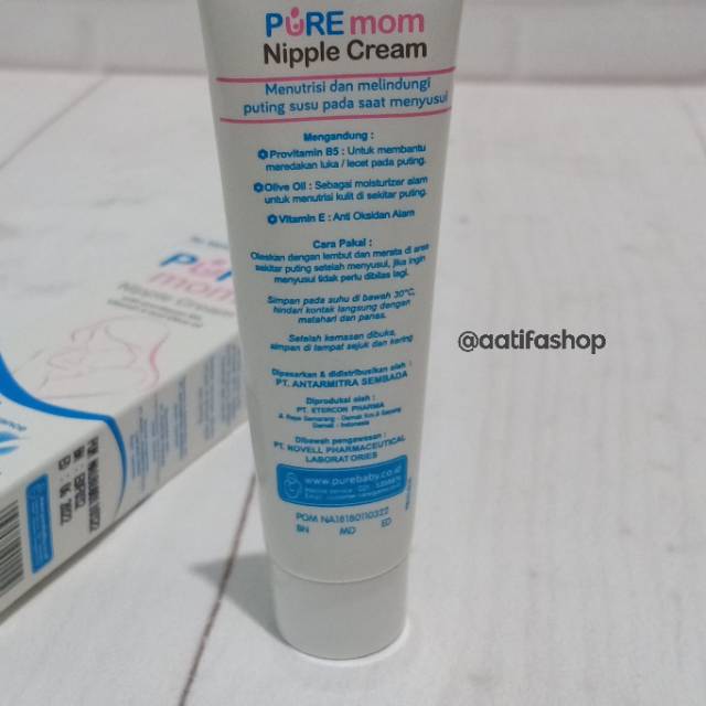 Nipple Cream / Salep Puting Lecet Medela Purelan, Puremom/ Pure Mom